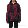 Tie Dye Pullover Multi Color Regenbogen Hoodie